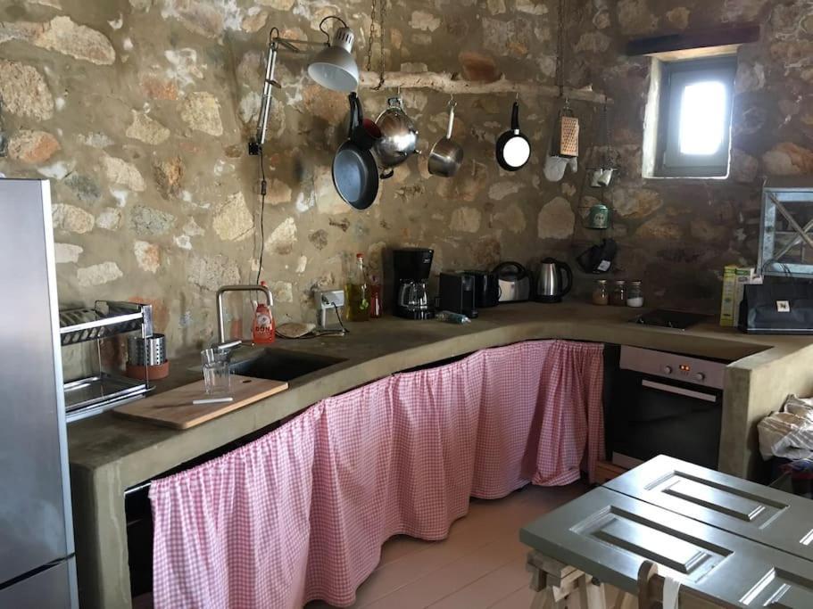 Snake House 180 Sea View - Serifians Residences Vayiá 외부 사진