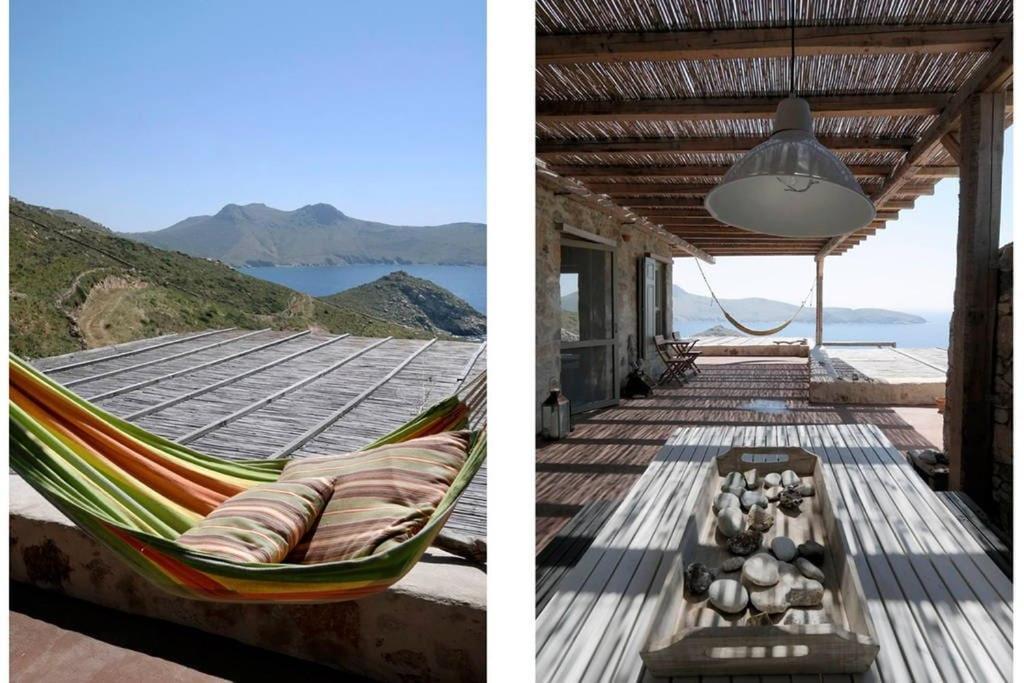 Snake House 180 Sea View - Serifians Residences Vayiá 외부 사진