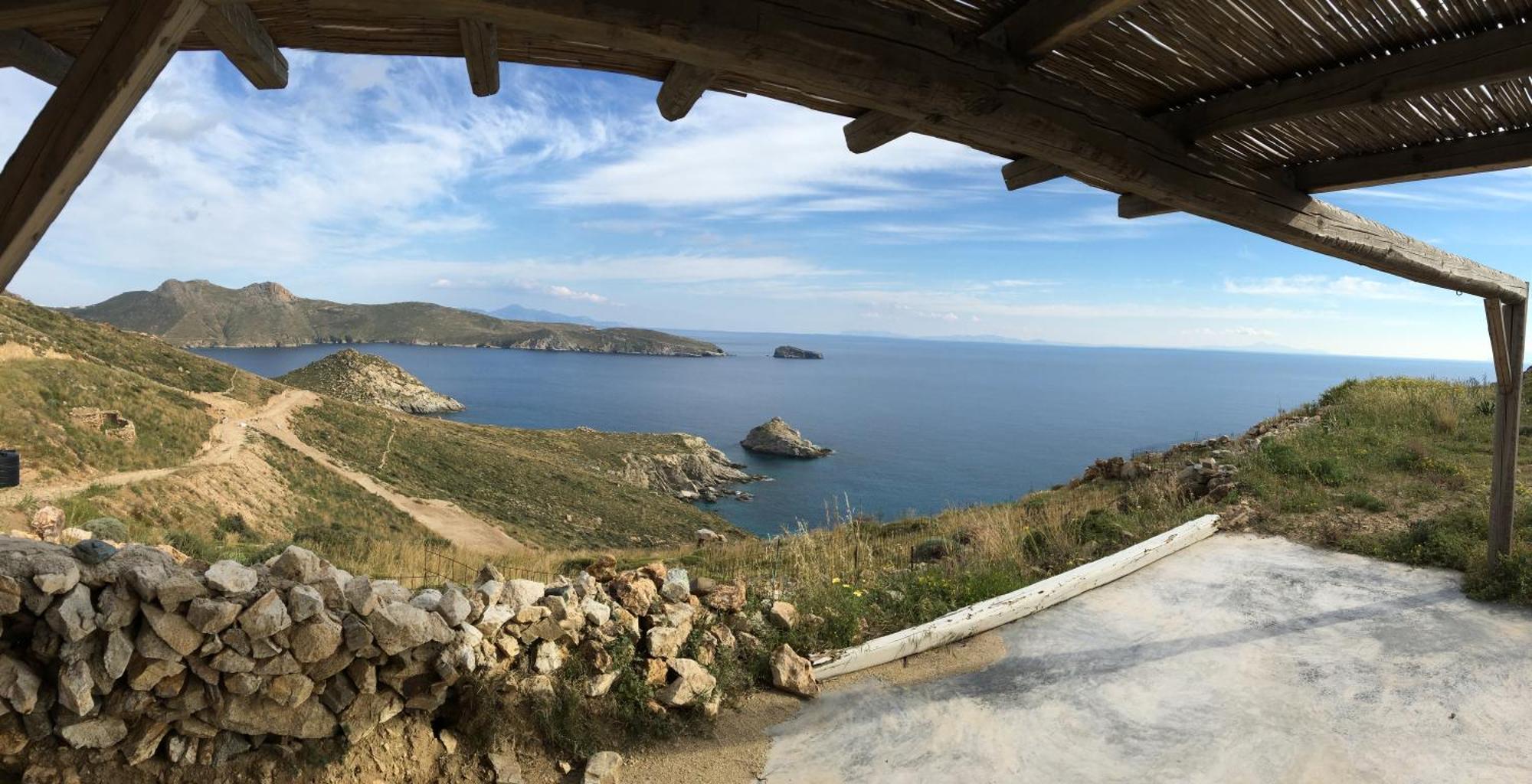 Snake House 180 Sea View - Serifians Residences Vayiá 외부 사진